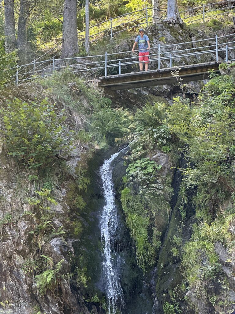 Brücke über den Hauptfall