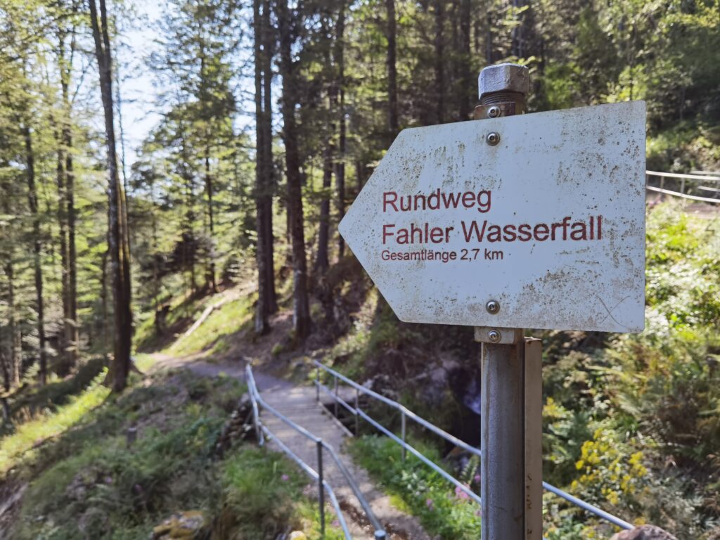 Fahler Wasserfall Rundweg